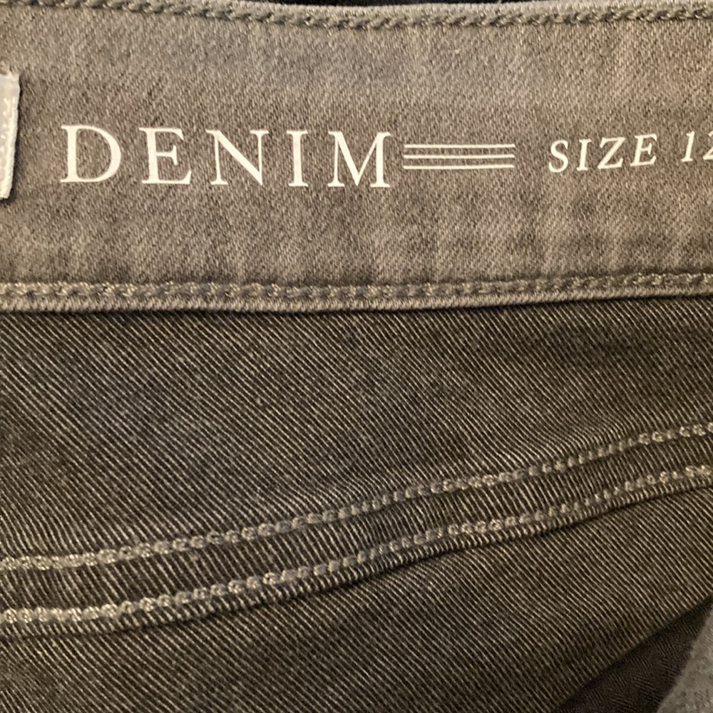 Croft & Barrow Grey Denim Jeans 12 - Picture 8 of 8